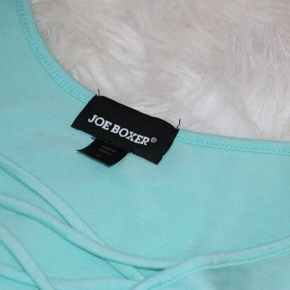 Joe Boxer Aqua Lace-Up Tank Dress | Size Small | Fit & Flare Mini 🌊💙 - Picture 5 of 6